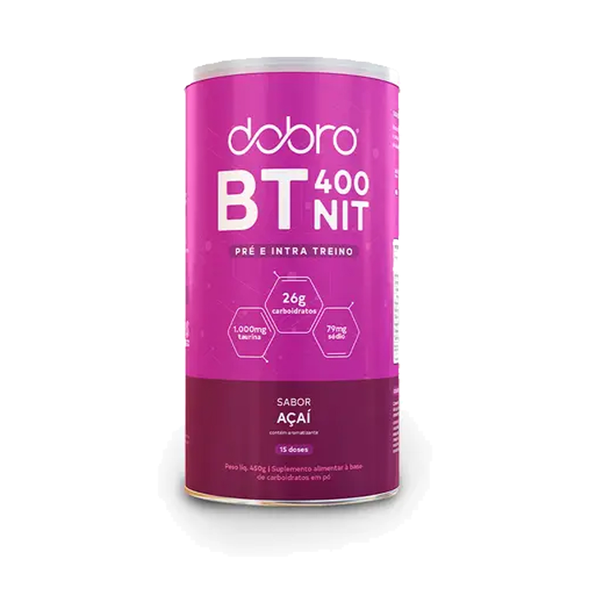BT 400 Nitrato sabor Açaí 450g - Dobro