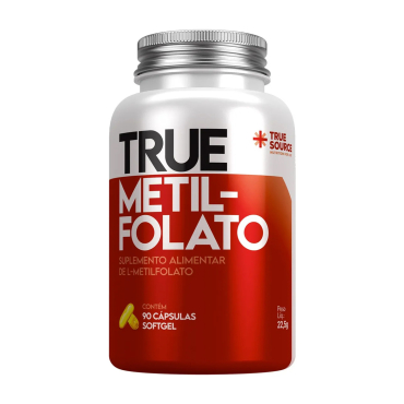 True Metil-Folato 90 Caps 250mg- True Source
