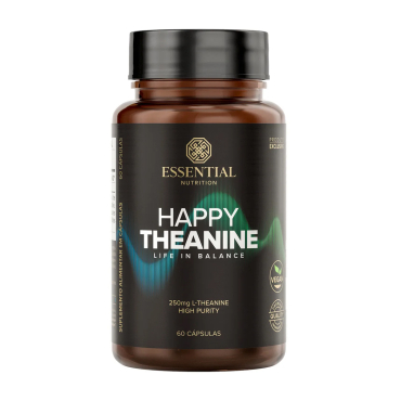 Happy Theanina 60 Caps 250mg - Essential Nutrition