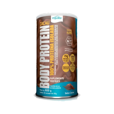 Body Protein Cacau 600g - Equaliv
